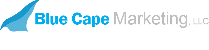 blue cape marketing logo